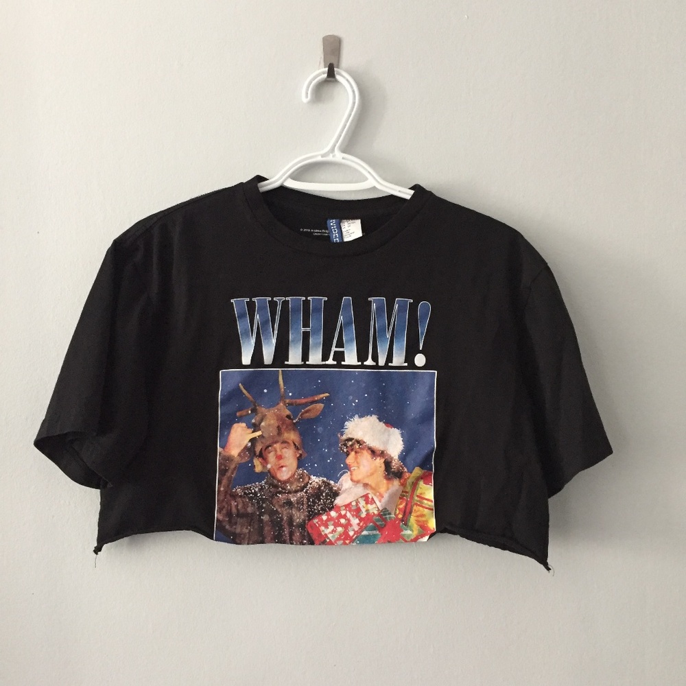 H&M cropped tee